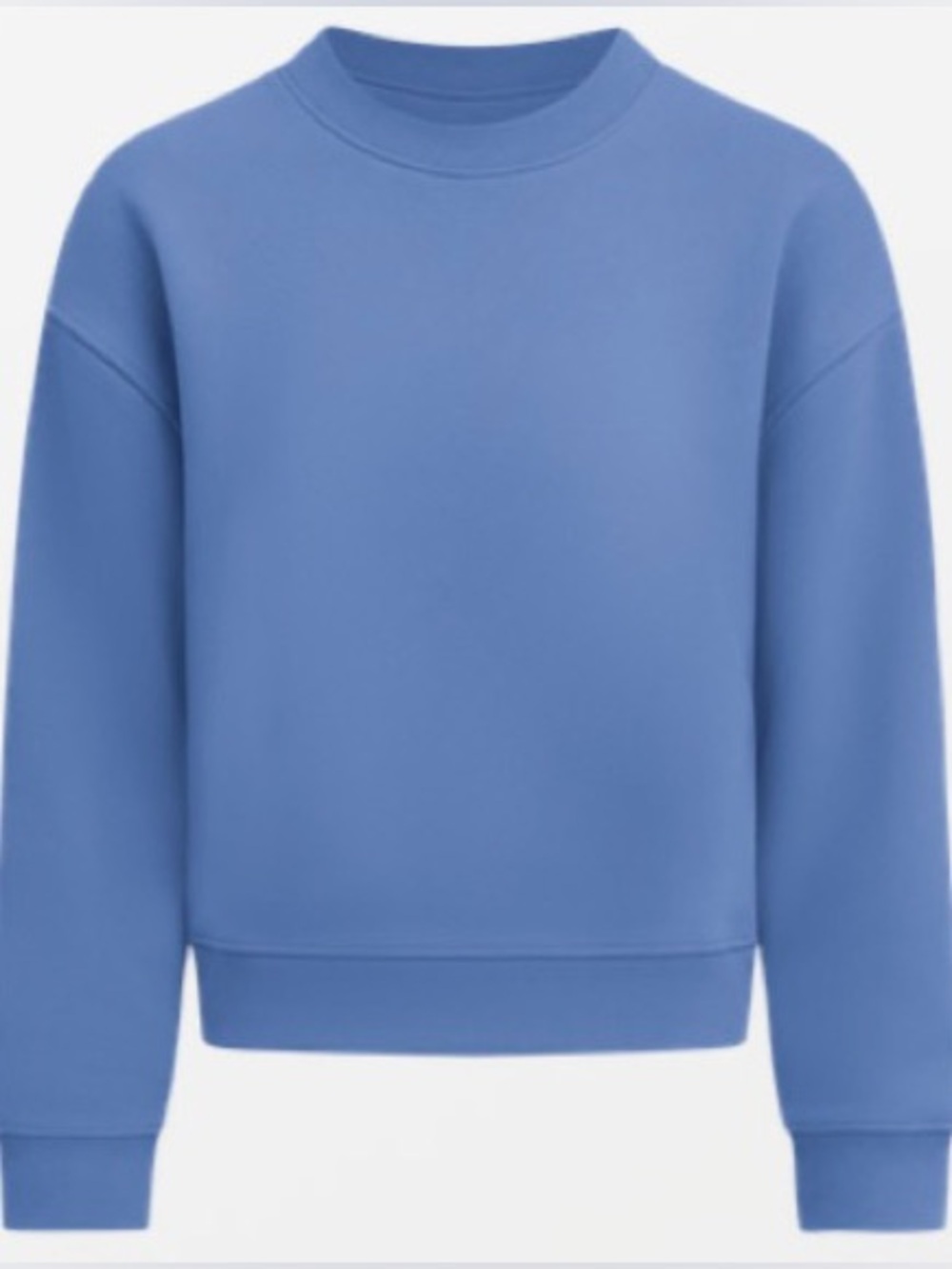 Lululemon Steady Slate Super SoftLoft Crew in Prep Blue S/2 NWOT